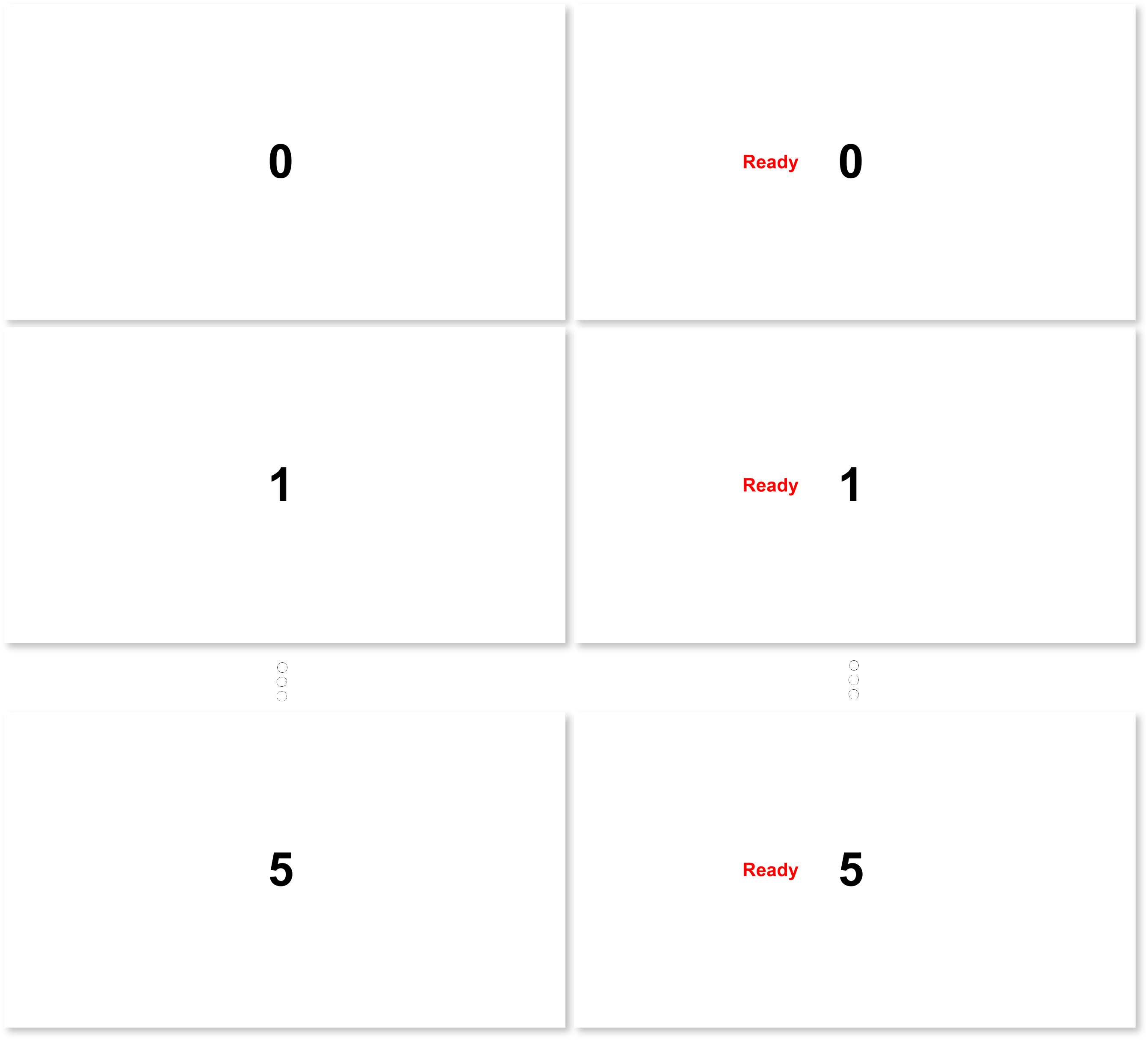 Image of gradual hand control test video